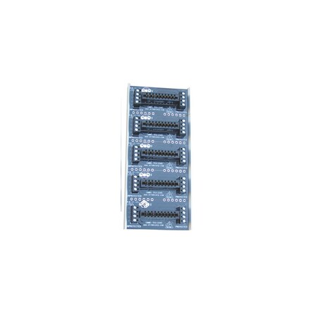 Ditek 5 MODULE BASE FOR 2MHLP SERIES, SNAPTRACK-TYPE, 378727